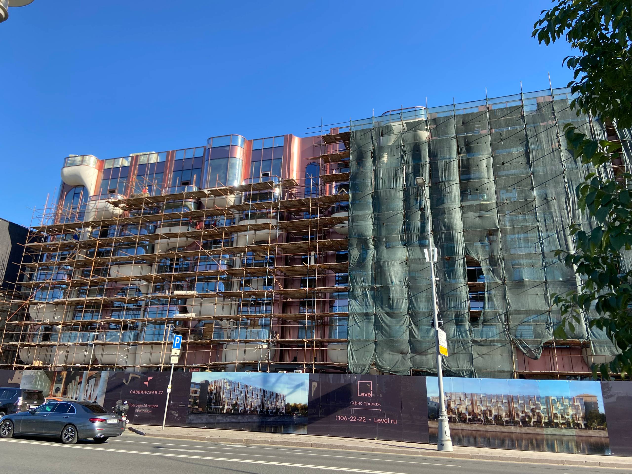 Дизайн интерьера в ЖК «Саввинская 27» от студии «TB Design»